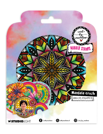 Picture of Studio Light Art By Marlene Rubber Σφραγίδα Nr. 818 - Mandala Crush
