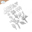 Picture of Elizabeth Craft Designs Μήτρες Κοπής - Spring Blossom, Magnolia, 13τεμ. 