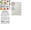 Picture of Lamali Aquarelle Handmade Cotton Rag Paper | Χειροποίητο Χαρτί 100% Βαμβάκι 300gsm - Λευκό, 18 x 24 cm