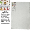 Picture of Lamali Aquarelle Handmade Cotton Rag Paper 33 x 48 cm | Χειροποίητο Χαρτί 100% Βαμβάκι 300gsm - Λευκό, 10 τεμ.