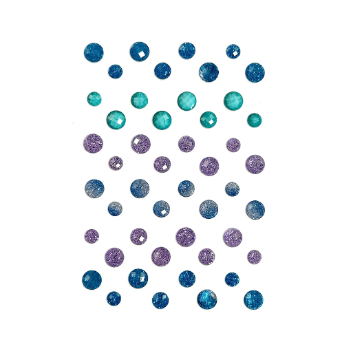 Picture of Prima Marketing Embellishments Αυτοκόλλητες Πέρλες - A Mermaid’s Tale, Say It In Crystals, 48τεμ.
