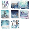 Picture of Prima Marketing Double-Sided Paper Pad | Χαρτιά Scrapbooking Διπλής Όψης 12" x 12" – A Mermaid’s Tale, 14 φύλλα