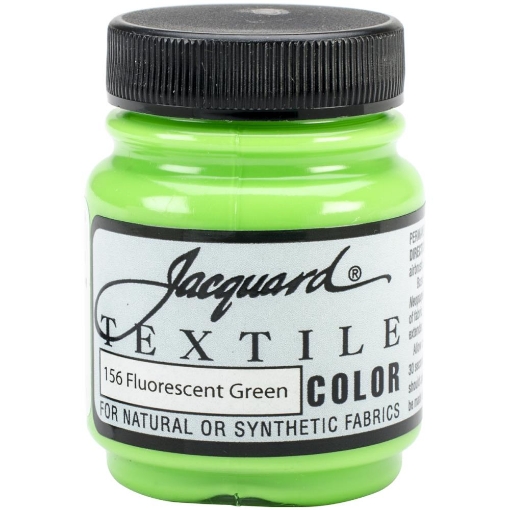 Picture of Jacquard Textile Color Χρώμα Για Ύφασμα 67ml - Fluorescent Green (Φωσφορίζον Πράσινο)