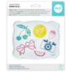 Picture of We R Memory Keepers Acrylic Block Stamping Set - Ακρυλική Βάση για Σφραγίδες, 3τεμ.