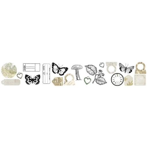 Picture of Διακοσμητική Ταινία 5cm x 5m - Arden Creative Studio Kiss-Cut PET Tape Essentials, Vintage Maker  