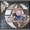 Picture of Στένσιλ 6" x 8" - Arden Creative Studio Maker Series, Distressed Diamond