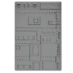 Picture of Sizzix Tim Holtz 3D Texture Fades Embossing Folder A5 - Foundry Large