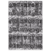 Picture of Sizzix Tim Holtz 3D Texture Fades Embossing Folder A5 - Typewriter Large