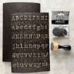 Picture of Sizzix Tim Holtz 3D Texture Fades Embossing Folder A5 - Typewriter Large