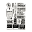 Picture of Elizabeth Craft Designs Planner Essentials Clear Stamps - Once In A Lifetime, Travels From The Past 3, 18pcs