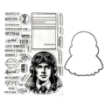 Picture of Elizabeth Craft Designs Planner Essentials Clear Stamps & Die Set - Once In A Lifetime, The Property of, 32pcs