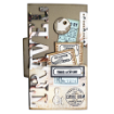 Picture of Elizabeth Craft Designs Planner Essentials Clear Stamps - Once In A Lifetime, Travel Journal, 44pcs