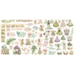 Picture of Graphic 45 Cardstock Ephemera - Fairy Boutique, 61pcs