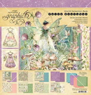 Picture of Graphic 45 Συλλογή Scrapbooking Διπλής Όψης 12" x 12" - Fairy Boutique 