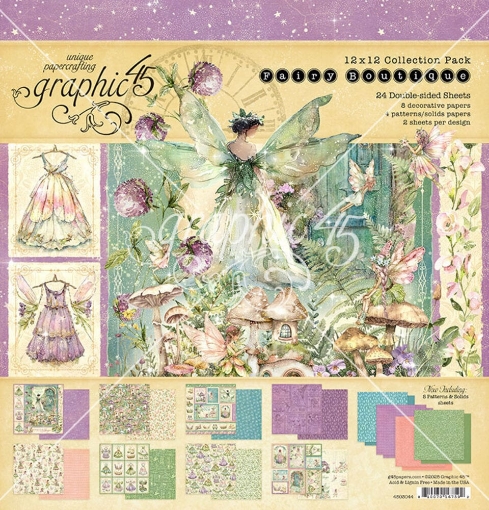 Picture of Graphic 45 Collection Pack 12" x 12" - Fairy Boutique