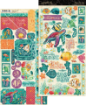 Picture of Graphic 45 Cardstock Stickers - Seas The Day, 2pcs