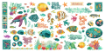 Picture of Graphic 45 Cardstock Ephemera - Seas The Day, 69pcs