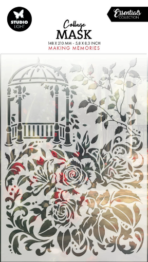 Picture of Studio Light Essentials Collage Mask Στένσιλ 6" x 8" - Nr. 366 Making Memories