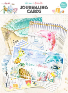 Picture of Asuka Studio Kawaii Κάρτες Journaling - Welcome to Paradise, 20τεμ.