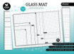 Picture of Studio Light Essentials Glass Mat Non Magnetic A4  - Γυάλινη Επιφάνεια Εργασίας 33 x 25 cm - Travel Size