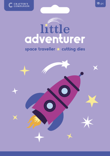 Picture of Crafter's Companion Μήτρες Κοπής - Little Adventurer, Space Traveller, 17τεμ. 