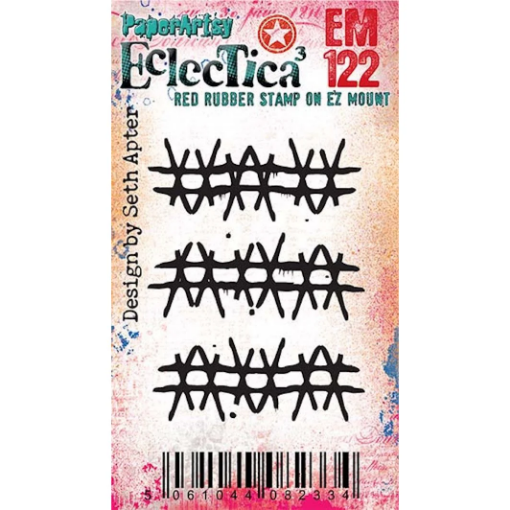 Picture of Paper Artsy Eclectica3 Seth Apter Cling Stamp - Σφραγίδα Rubber 3" x 2" - Mini 122     