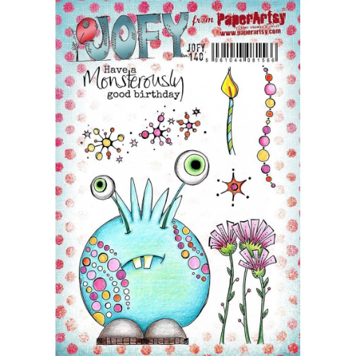 Picture of Paper Artsy Cling Stamps - Σφραγίδες Rubber - JOFY 140, 7τεμ. 