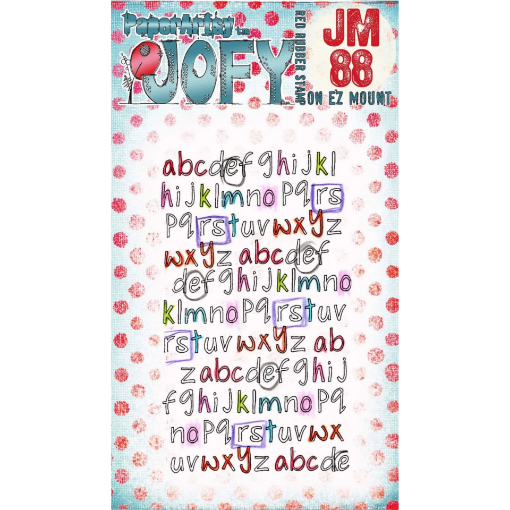 Picture of Paper Artsy JOFY Mini Cling Stamp | Σφραγίδα Rubber 3" x 2" - JOFY 88