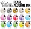 Picture of Couture Creations Μελάνια Οινοπνεύματος Pearl 12ml