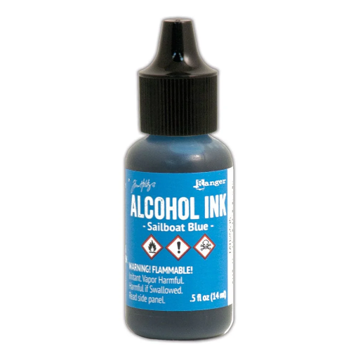 Picture of Tim Holtz Alcohol Ink Μελάνι Οινοπνεύματος 15ml – Sailboat Blue 💙