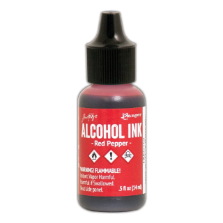 Picture of Tim Holtz Alcohol Ink Μελάνι Οινοπνεύματος 15ml – Red Pepper 🌶️