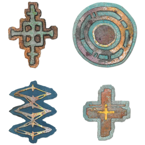 Picture of Sizzix Thinlits Die by Seth Apter Μήτρες Κοπής - Roundabouts, 9τεμ.   