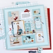 Picture of Echo Park Συλλογή Χαρτιών Scrapbooking Διπλής Όψης 12" x 12" | Baby On Board, It's A Boy  