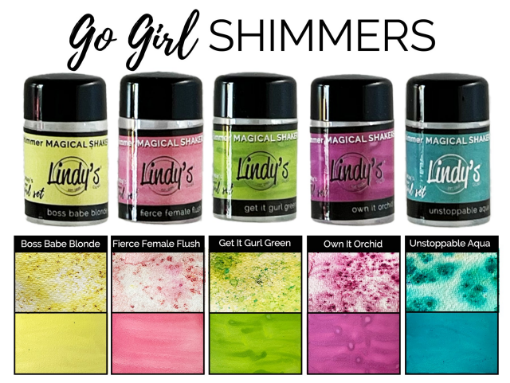 Picture of Lindy’s Gang Magical Shaker 2.0 – Σετ χρωστικών σε σκόνη Go Girl! Shimmers, 5 τεμ.