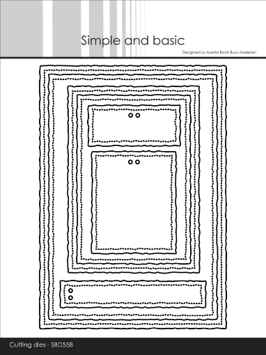 Picture of Simple and Basic Μήτρες Κοπής - Old Paper A6-A7, 7τεμ.
