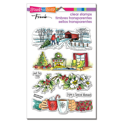 Picture of Stampendous Perfectly Διάφανες Σφραγίδες  - Holiday Gift, 6τεμ.   