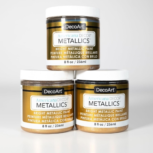 Picture of DecoArt Americana Decor Metallics – Μεταλλικά Ακρυλικά Χρώματα DIY 256ml (Σειρά Χρωμάτων)