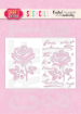 Picture of Craft & You Stencil A6 - Rose on the Letters