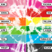 Picture of Tulip One-Step Tie Dye Mini Kit - Carnival (37 Τεμ / 4 Projects)