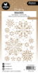Picture of Studio Light Christmas Essentials Στένσιλ - Snowflakes