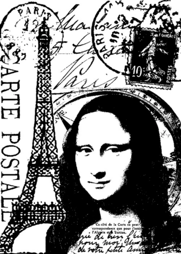 Picture of Stampers Anonymous Tim Holtz Σφραγίδα Cling COM015 – Collage Paris