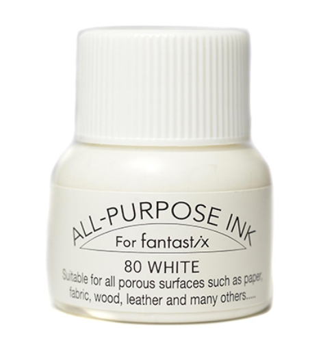Picture of Tsukineko All-Purpose Ink – White | Μελάνι Πολλαπλών Χρήσεων για Χαρτί, Ύφασμα & Mixed Media 15ml