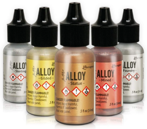 Picture of Tim Holtz Μελάνια Οινοπνεύματος 14ml - Alloys