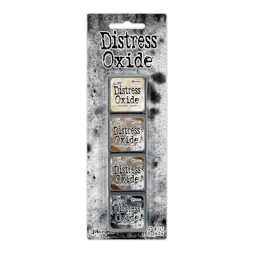 Picture of Tim Holtz Mini Distress Oxide Ink Pads | Σετ Υδατοδιαλυτών Μελανιών Οξείδωσης – Κιτ 6, 4τεμ.