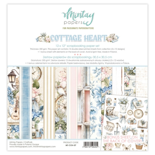 Picture of Mintay Papers Συλλογή Scrapbooking 12''x12'' - Cottage Heart