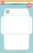 Picture of Marianne Design Craft Στένσιλ - Ορθογώνιος Φάκελος - Envelope 16 x 11,5 cm