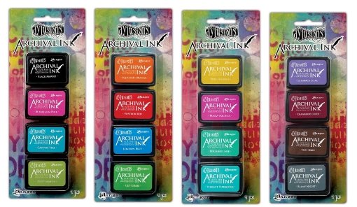 Picture of Ranger Dylusions Archival Mini Ink Pads – Σετ Αδιάβροχων Μελανιών Dyan Reaveley