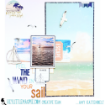 Picture of American Crafts Heidi Swapp Ledger Tag Sticky Notes Αυτοκόλλητες Σημειώσεις - Set Sail, 60τεμ.
