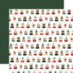Picture of Carta Bella Paper  Collection Kit Συλλογή Χαρτιών Scrapbooking Διπλής Όψης 12" x 12" - Christmas Village   