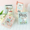 Picture of Carta Bella Coordinating Μονόχρωμα Φύλλα Scrapbooking Διπλής Όψης 12'' x 12'' - Paris